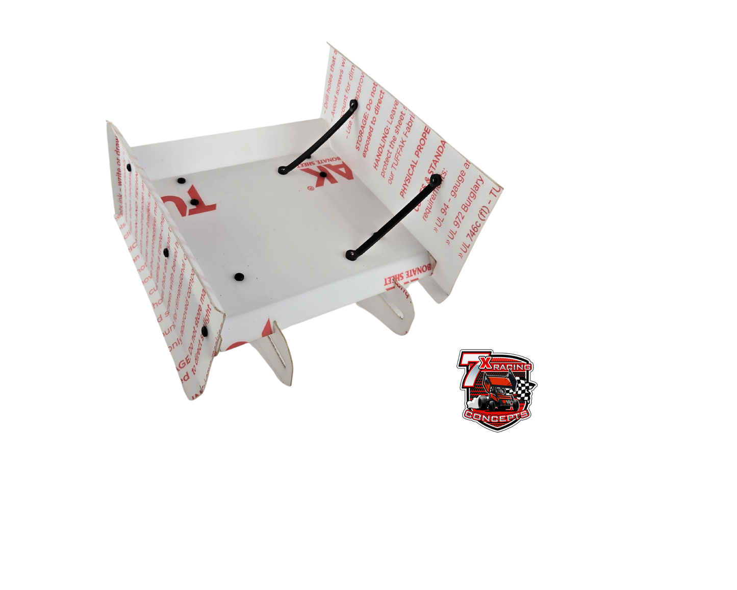 Mini Sprint MACH-14 6x6 Top Wing Assembly